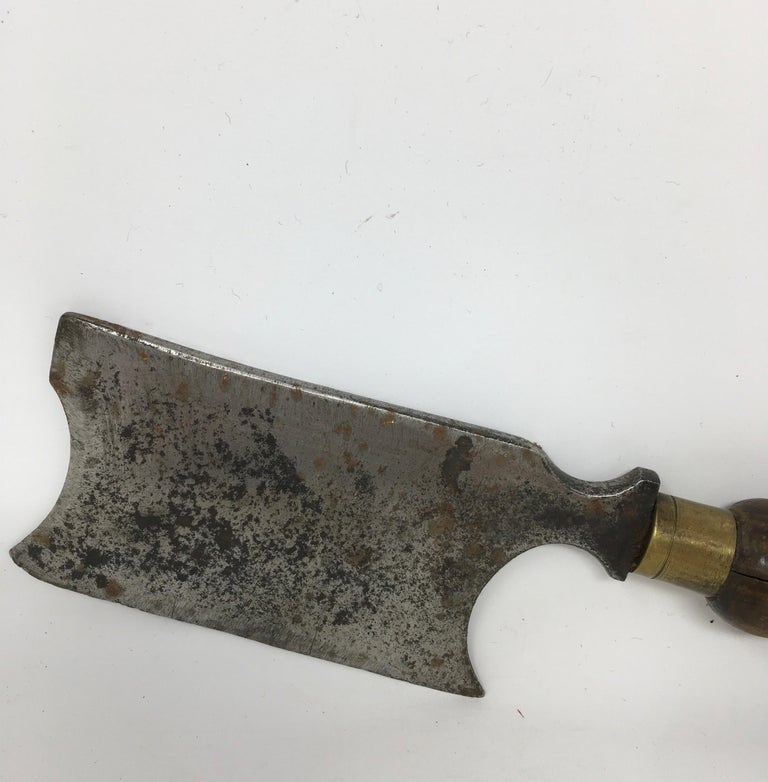 Antique French Butcher Cleaver at 1stDibs