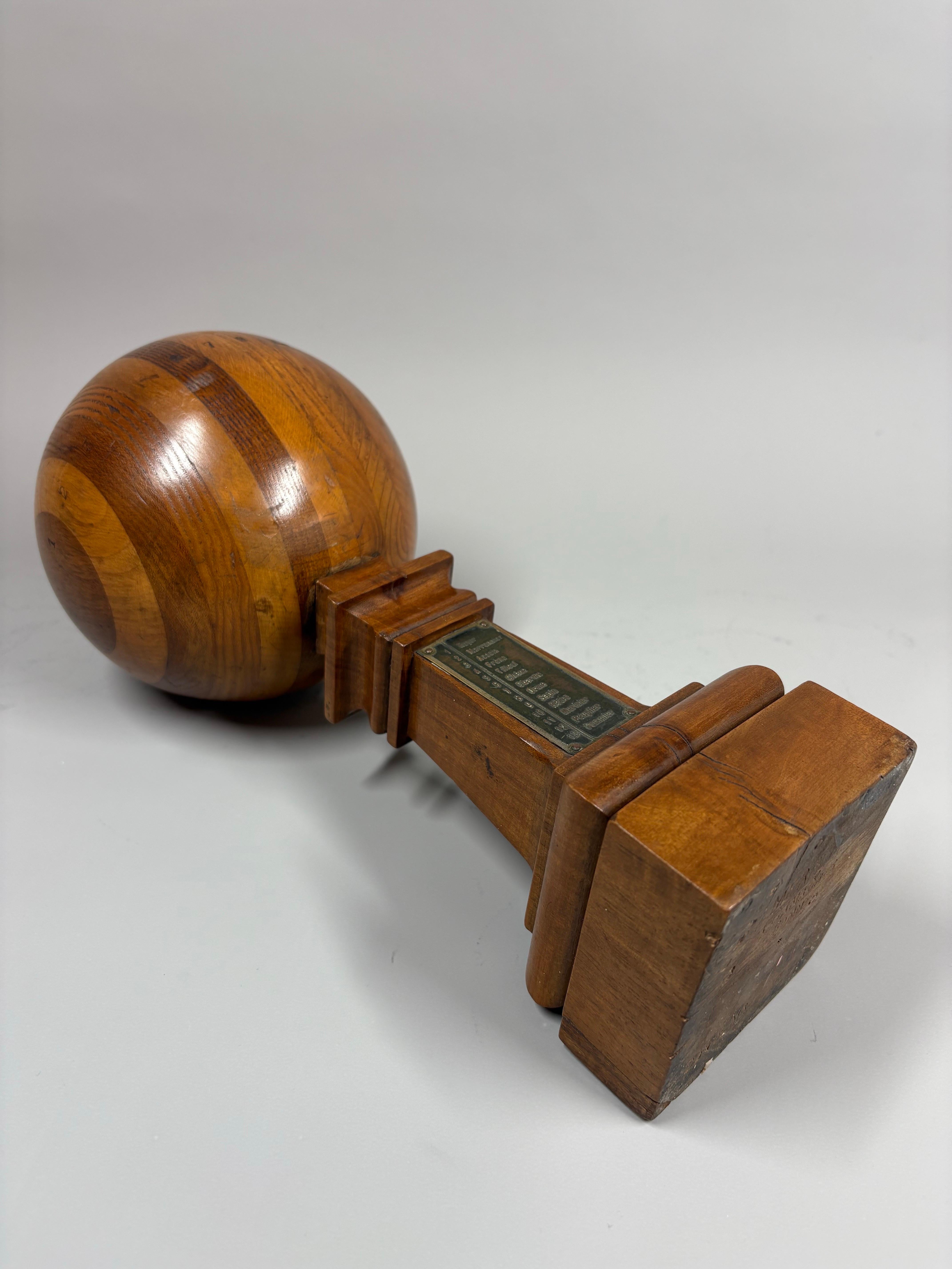 Antique French Cabinet maker wood sampler / display en vente 5