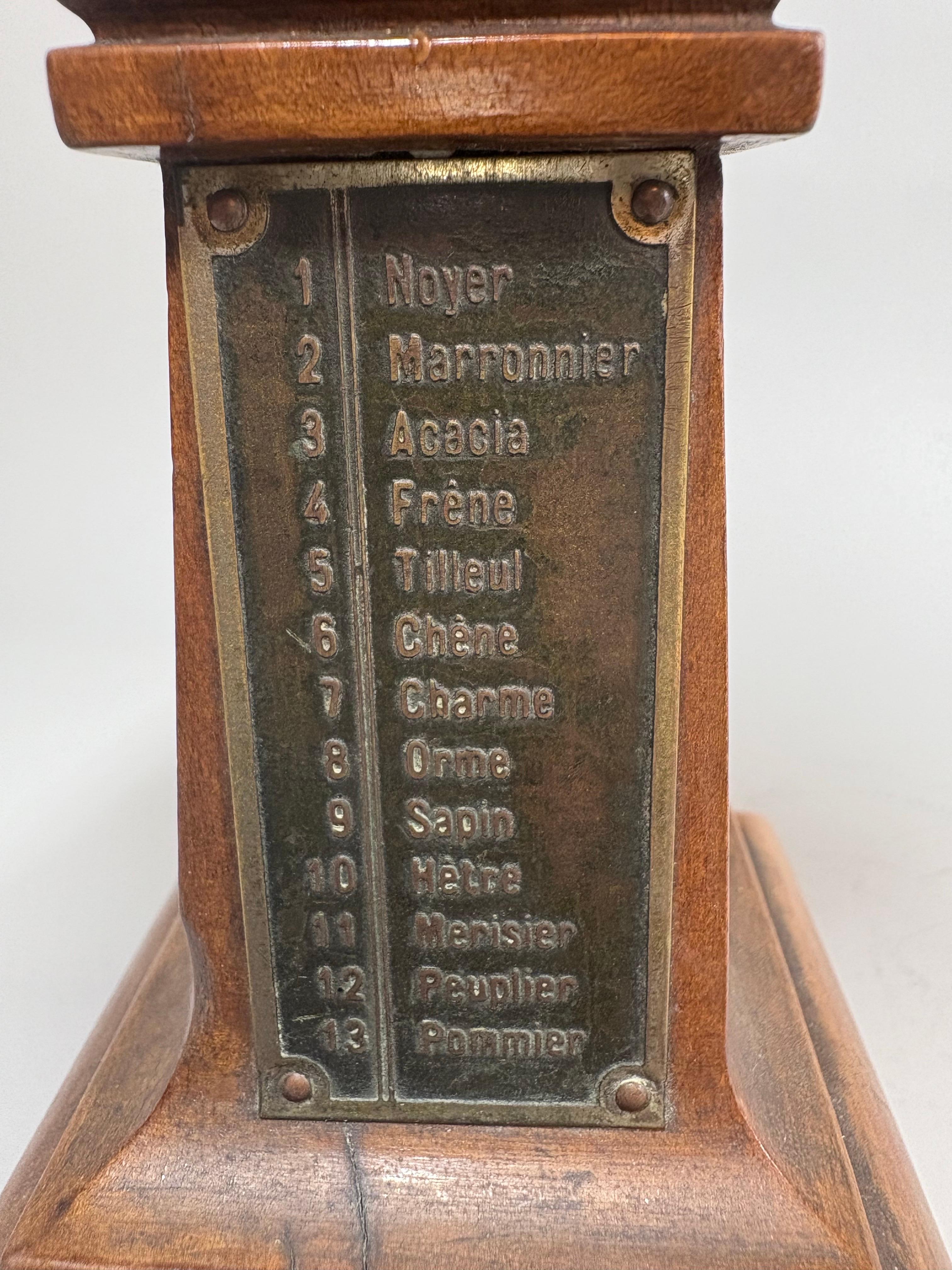 Antique French Cabinet maker wood sampler / display en vente 3