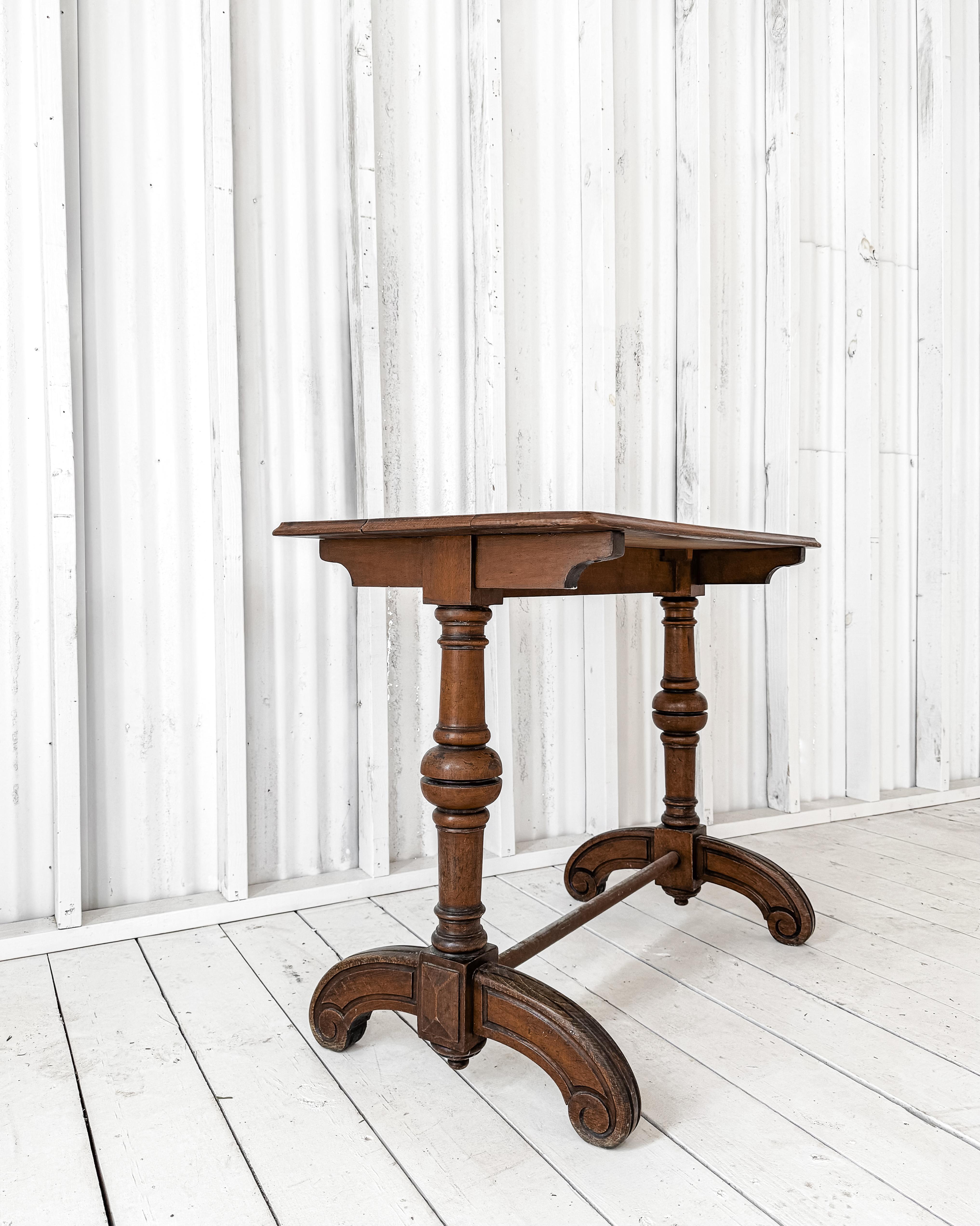 Antique French Cafe Table 6