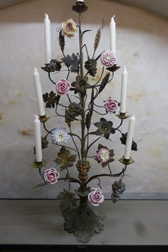 Antique French Candelabra or Alter Candlestick, circa 1890