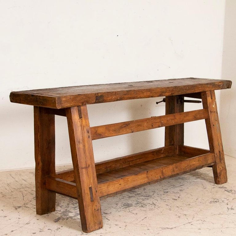 Antique French Carpenter's Work Table at 1stDibs