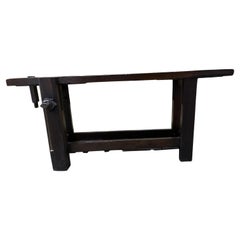 Antique French Carpenter's Workbench