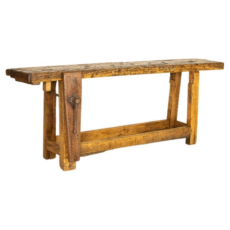 Antique French Carpenter's Worktable Work Bench