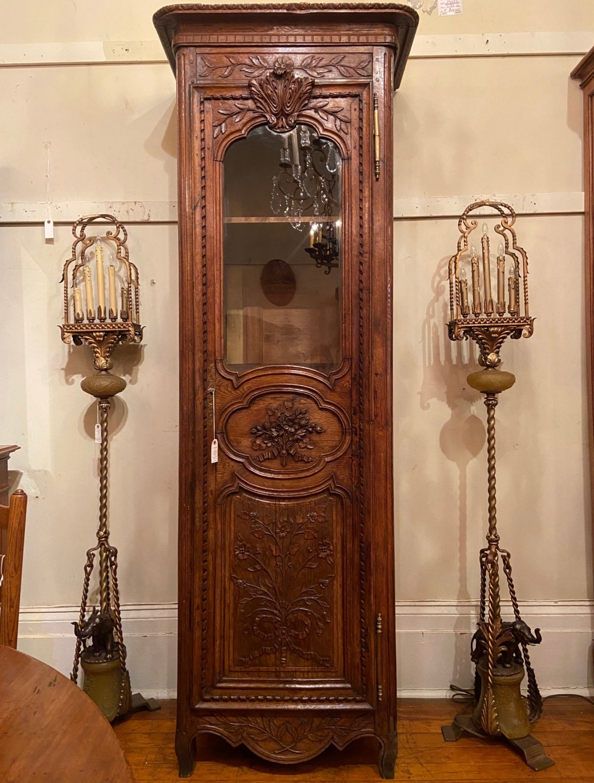 Antique Exceptional Quality French Carved 
