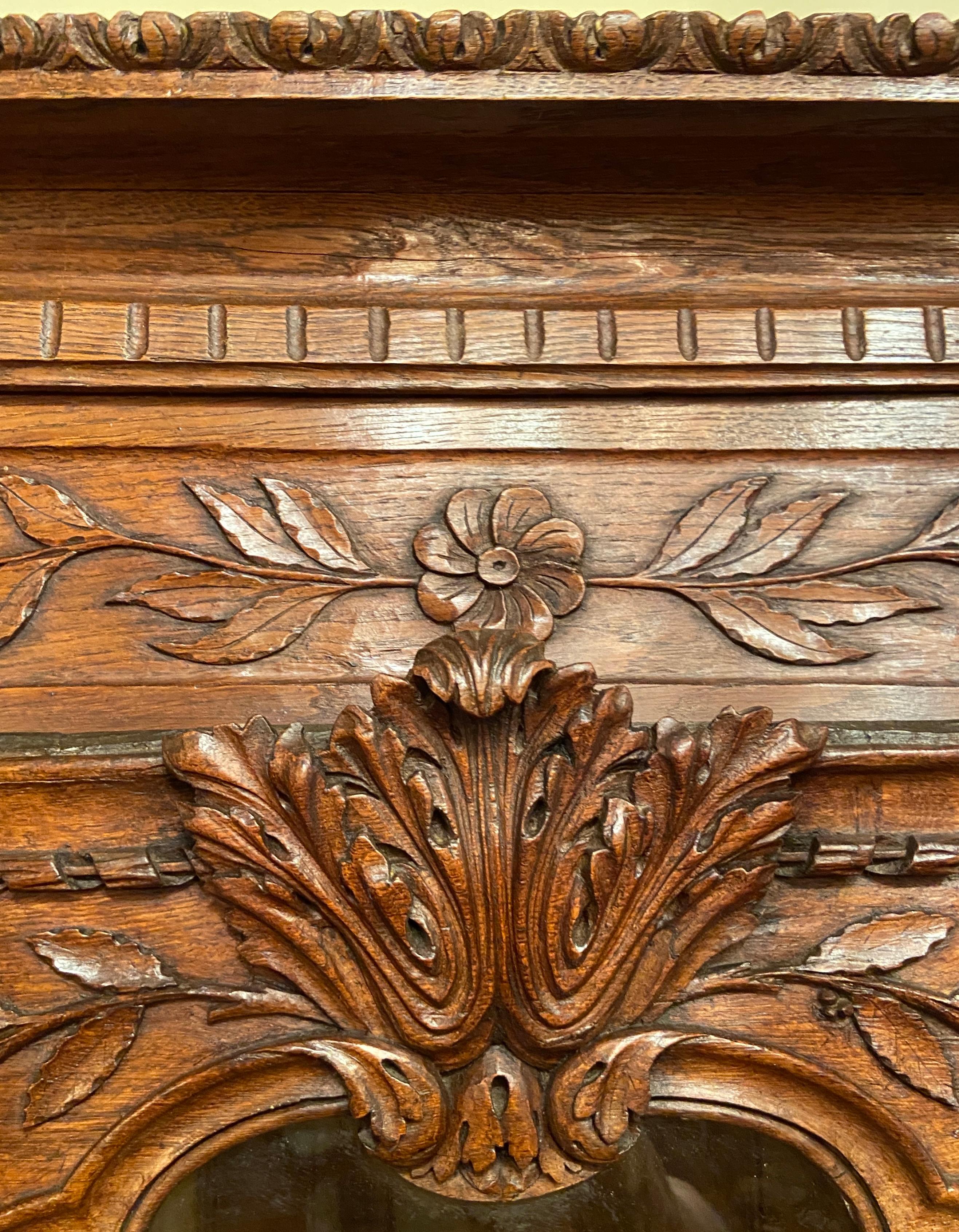 Antique French Carved 