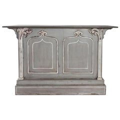 Antique French Carved Dry Bar