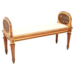 Antique French Carved Gilt Wood Stool