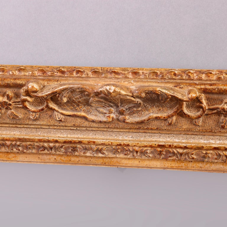 Antique French Carved Giltwood Art Presentation Frame 20th C at 1stDibs