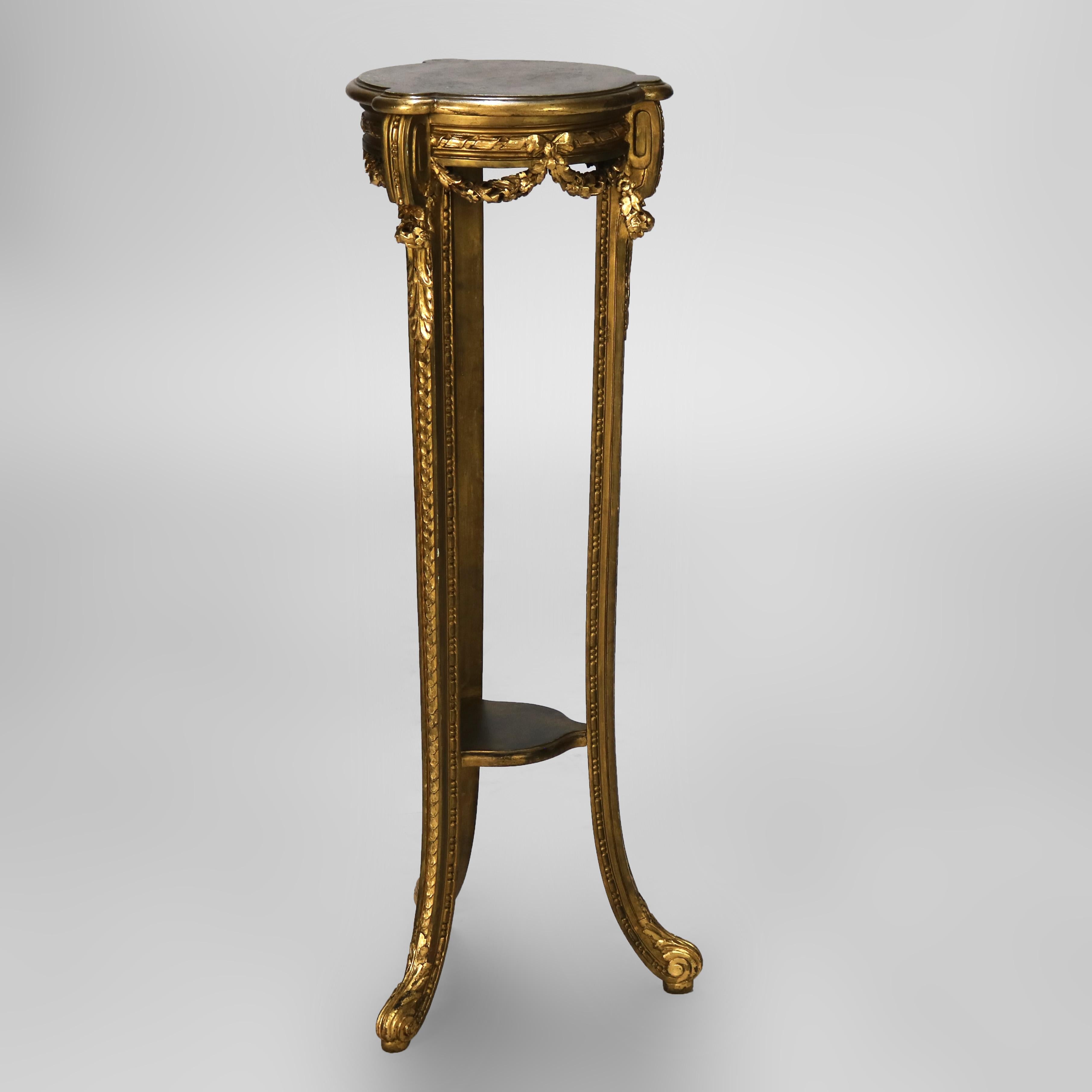 Antique French Escultura tallada en madera de gilt sin firmar C1930 en Bueno estado para la venta en Big Flats, NY