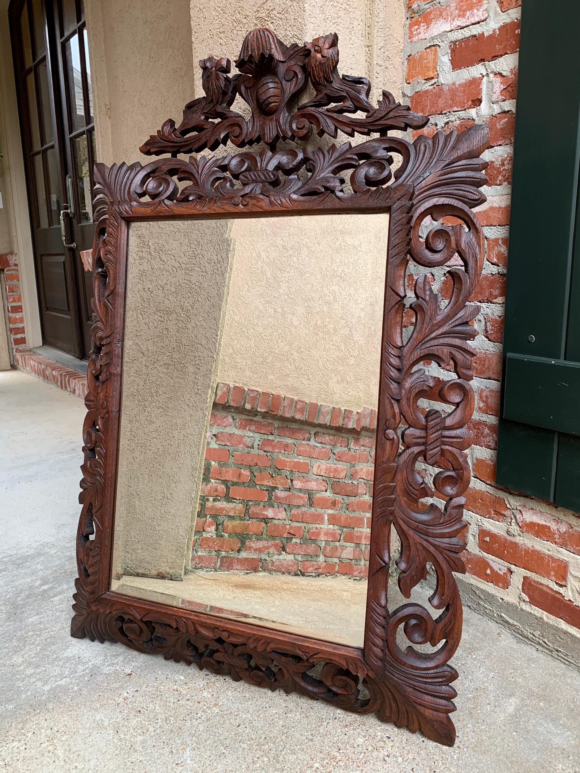 antique beveled mirror