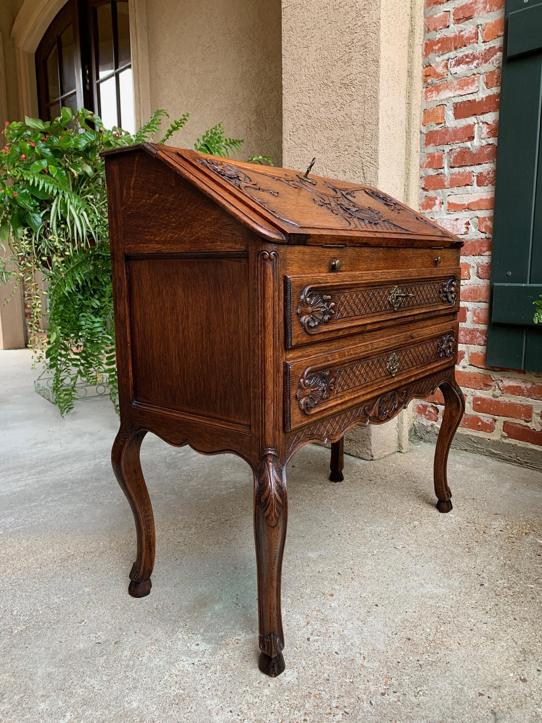 antique french secretary desk