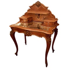 Antique French Carved Walnut Dresser, circa 1870-1880