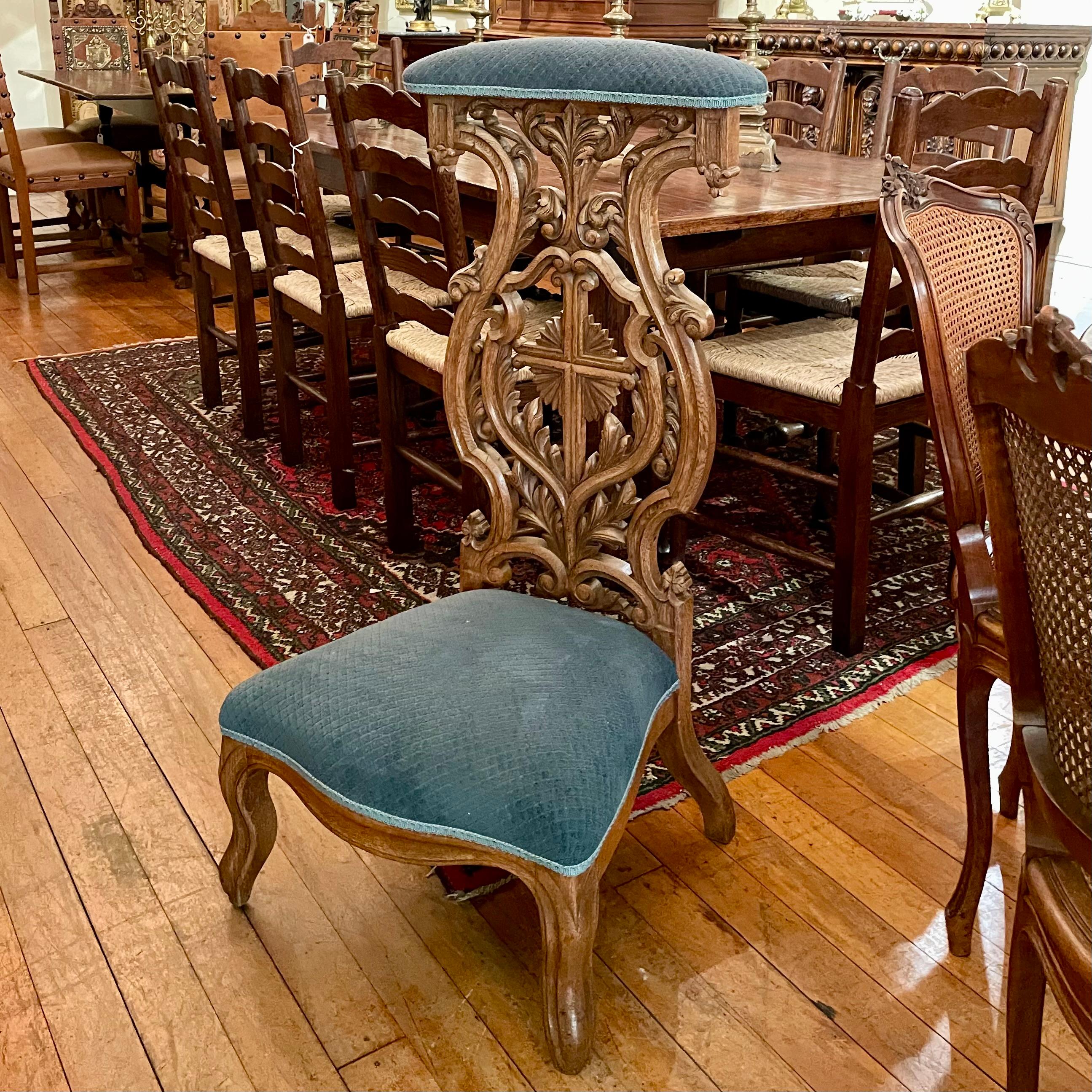 Antique French Carved Wood 