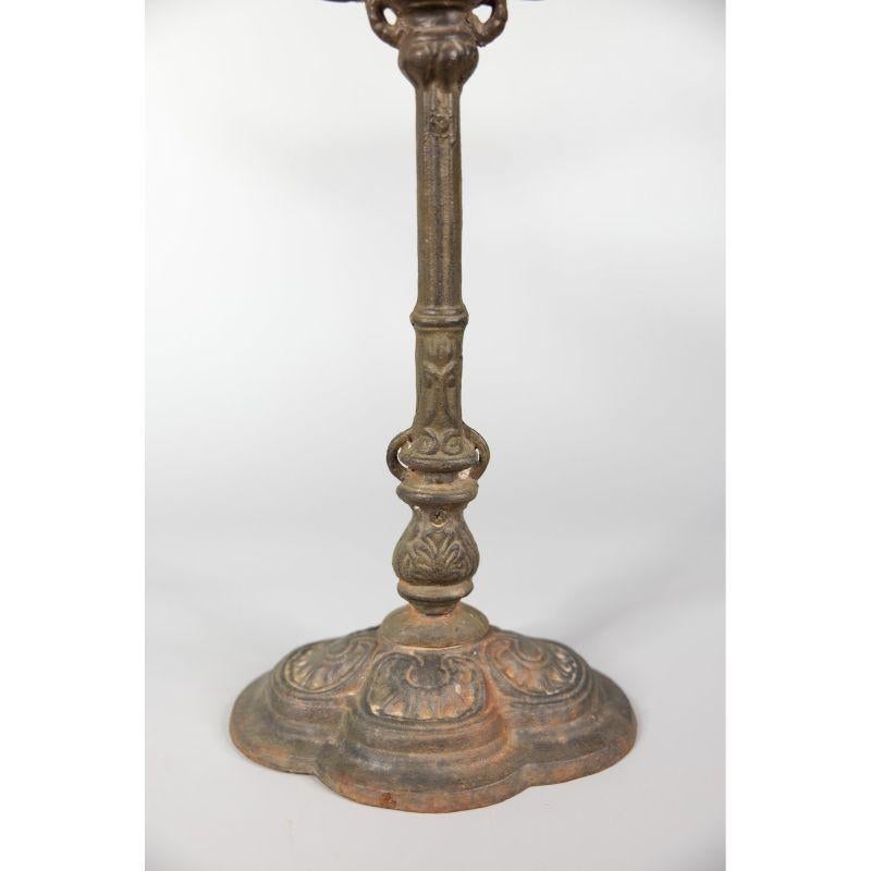 antique cast iron bird bath