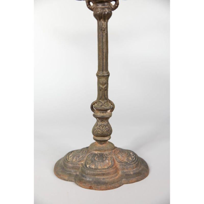 cast iron bird bath vintage