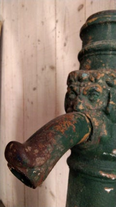 Antique French Cast Iron Garden Fountain Pump, circa 1810