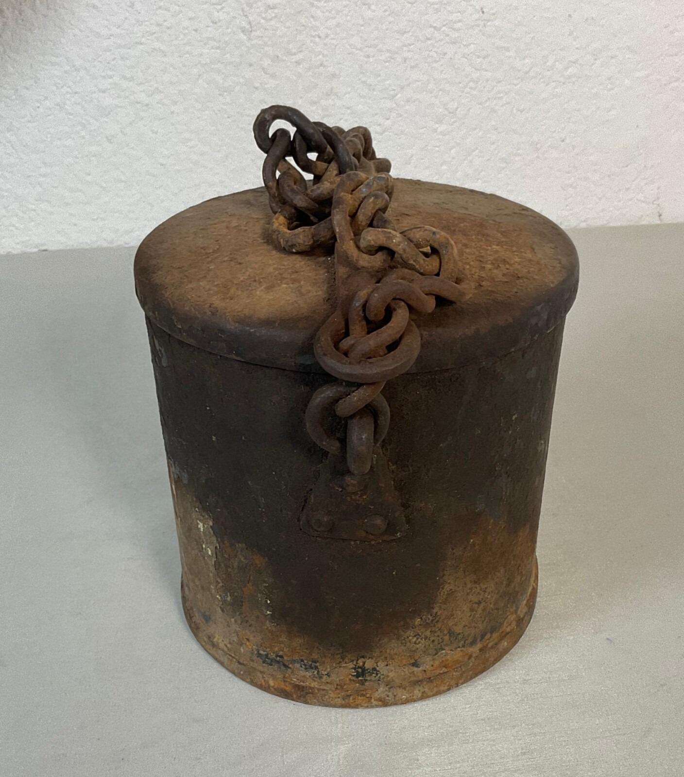 Antique French Cast Iron Grease Pot, Early 19th Century - 2Y600 For Sale 9