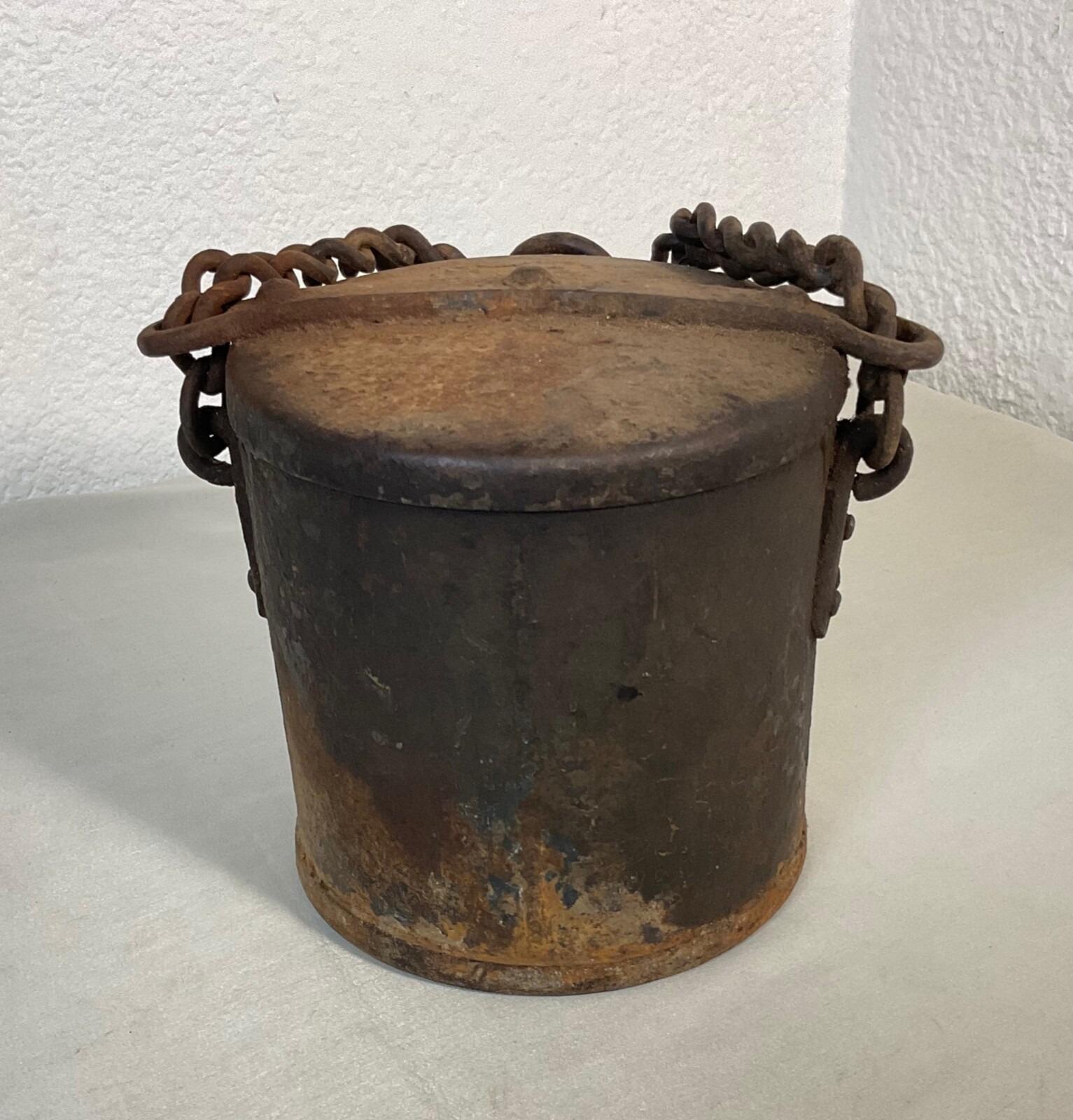Antique French Cast Iron Grease Pot, Early 19th Century - 2Y600 For Sale 6