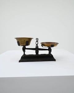 Antique French Cast Iron Scale