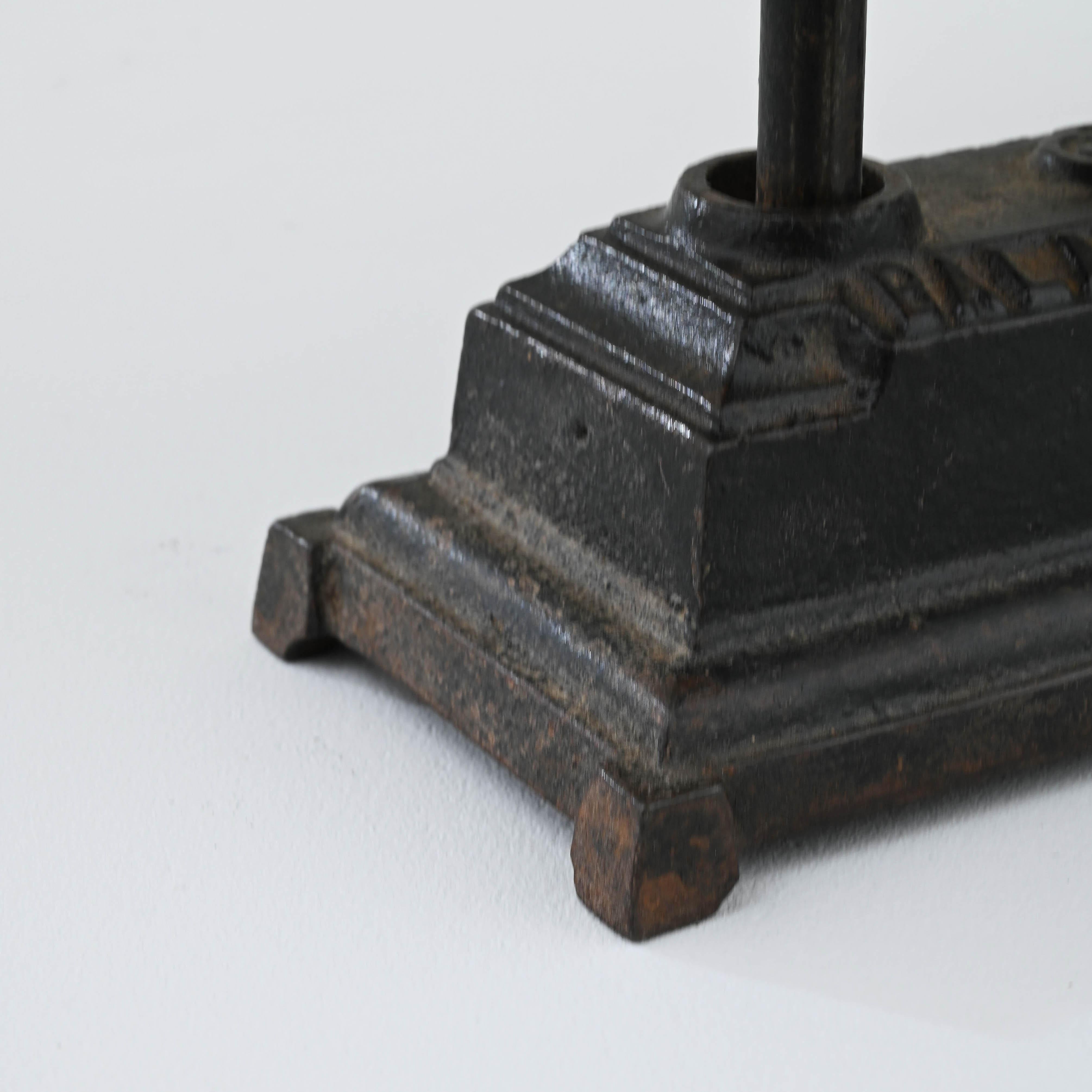 Antique French Cast Iron Scale 2