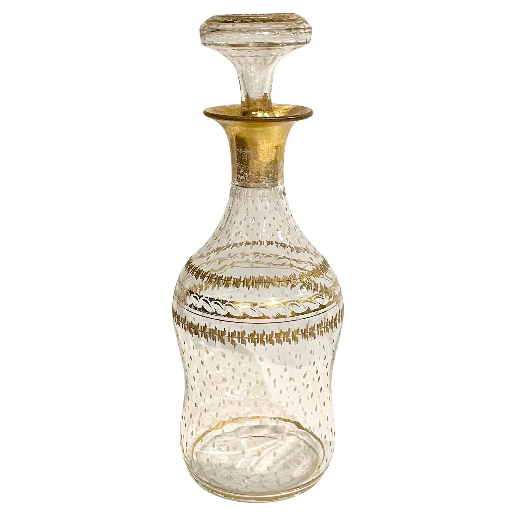 Antique French Cave a Liqueur con Cristallo Originale, oltre 100 anni fa in vendita 5