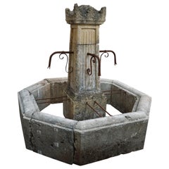 Antique French Central Fountain