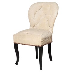 Antique French chair, fireside, occasional chair, for upholstery