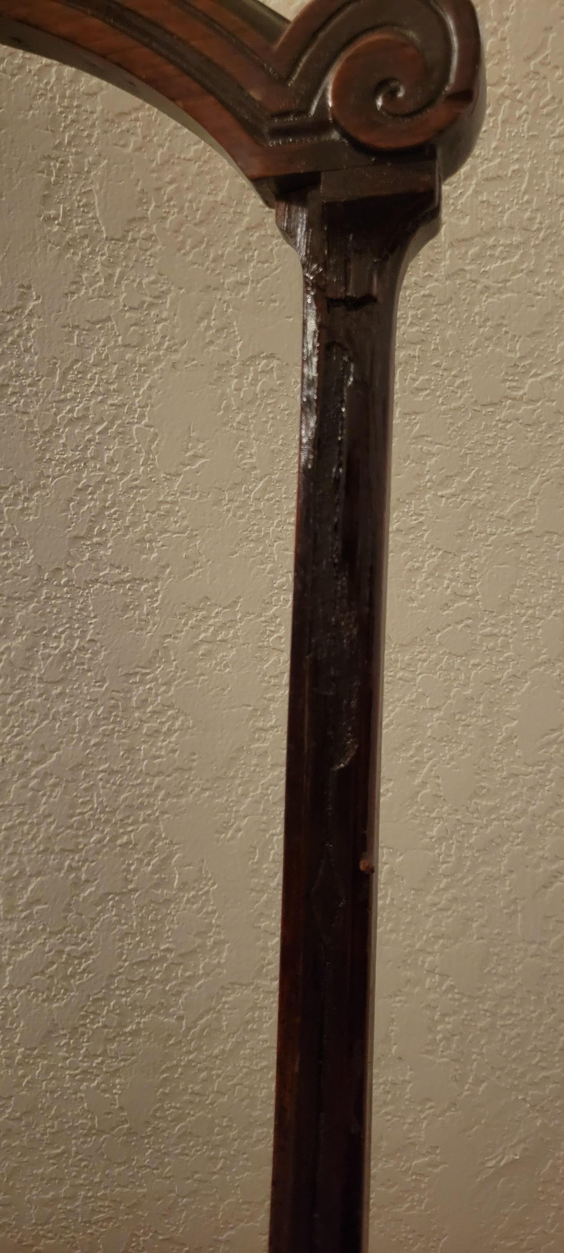Silla Antique French con Medallón de Limoges en venta 4