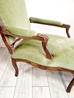 Antique French Chaise Longue Style Louis XV