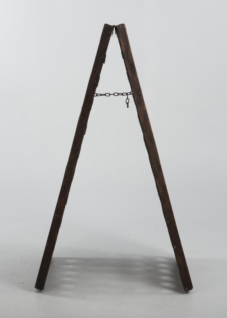 Antique French Champagne Two Side 120 Bottles Riddling Rack at 1stDibs ...