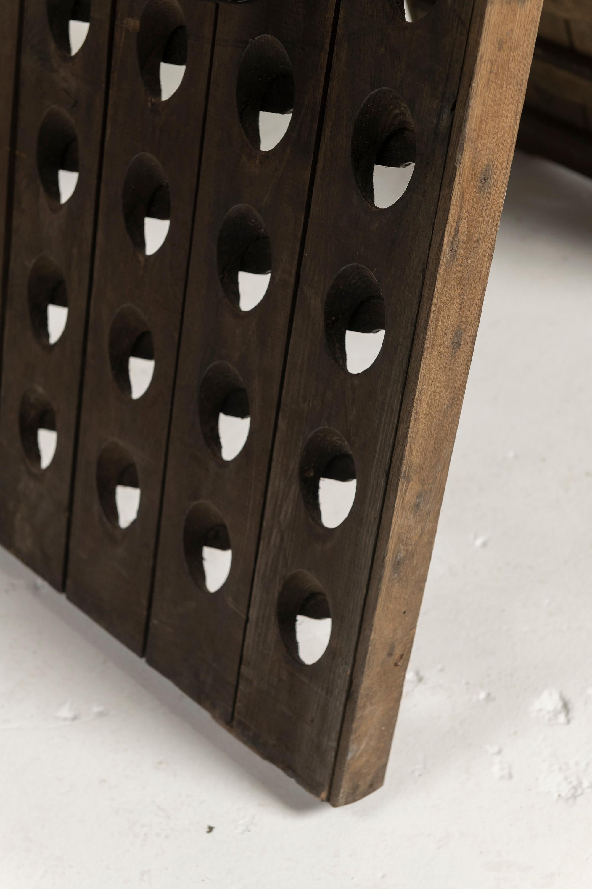 Antique French Champagne/Wine Riddling Rack For Sale 13