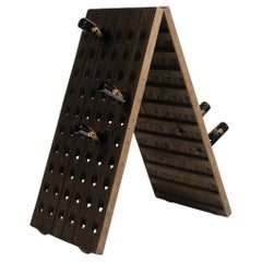 Antique French Champagne/Wine Riddling Rack