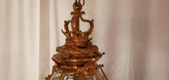 Antique French Chateau Lantern, circa 1870