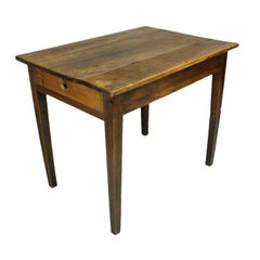 Antique French Cherry End Table