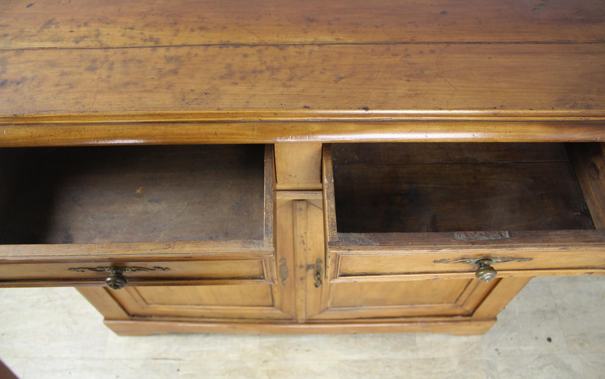 Antique French Cherry Louis Philippe Buffet 4