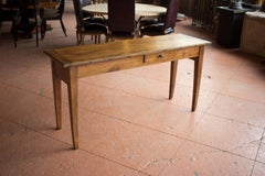 Antique French Cherrywood Serving Table