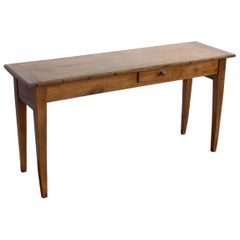 Antique French Cherrywood Serving Table