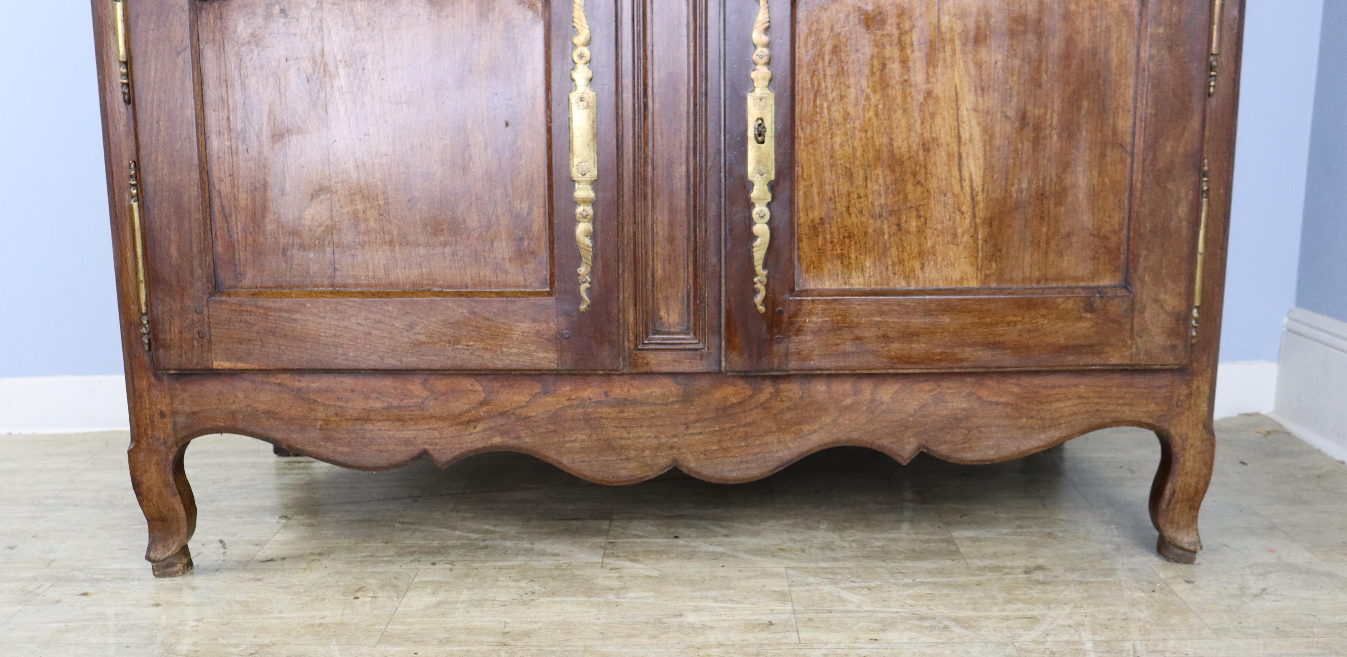 Antique French Chestnut Buffet For Sale 4
