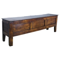 Antique French Chestnut Coffer