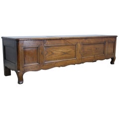 Antique French Chestnut Coffer