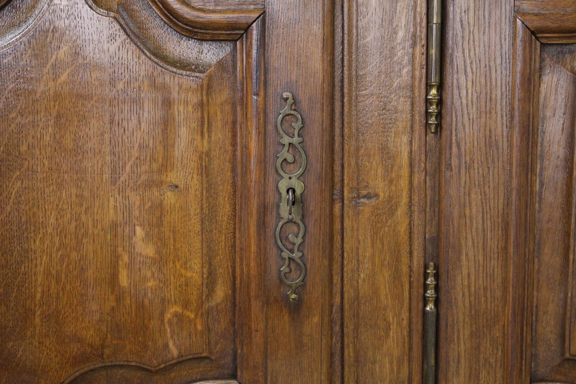 Antique French Chestnut Four-Door Enfilade 5