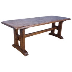 Antique French Chestnut Refectory Table
