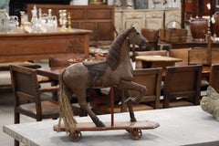 Antique French Child’s Hobby Horse