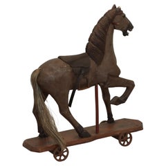 Vintage French Child’s Hobby Horse