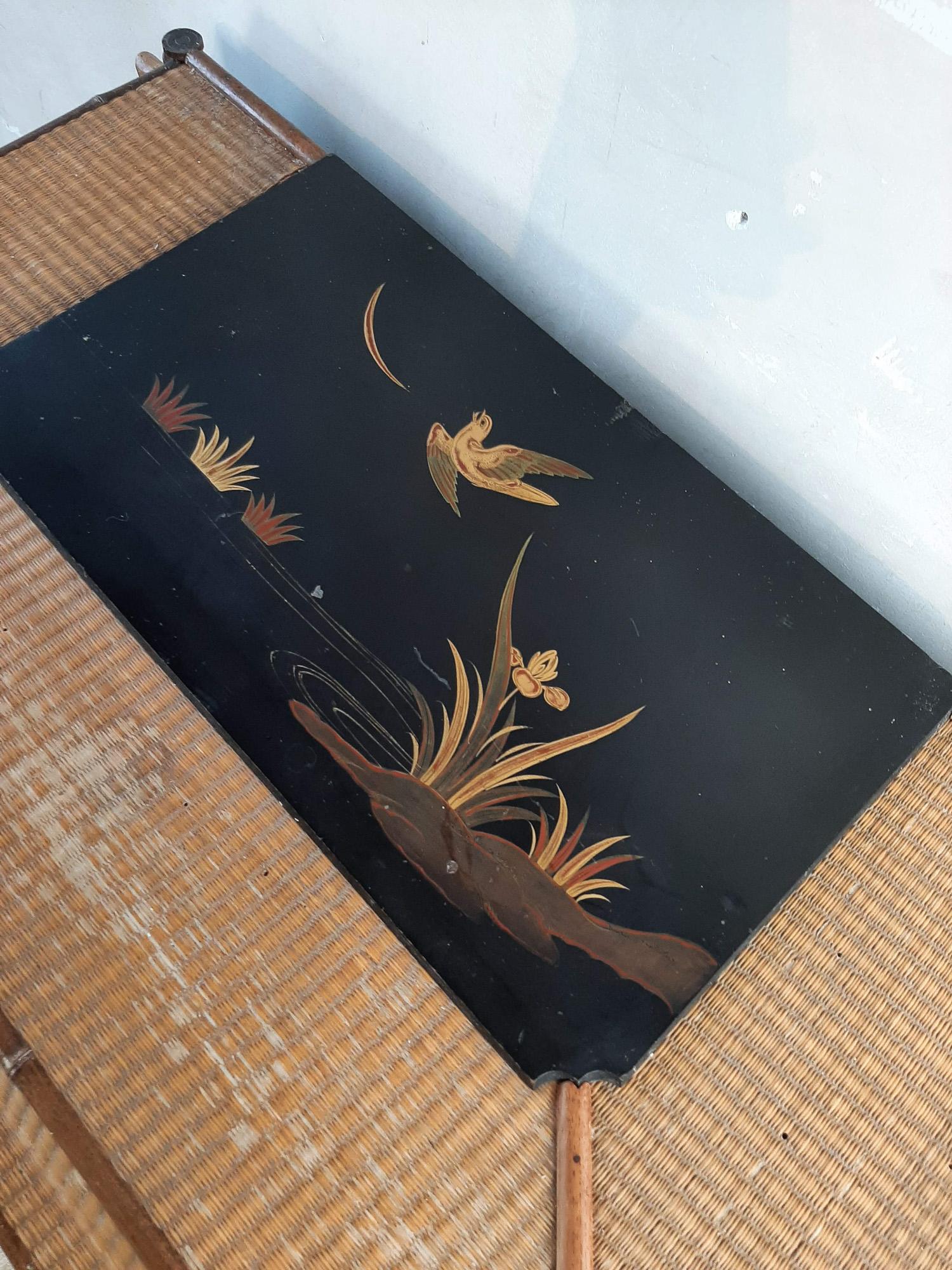 Antiker französischer Chinoiserie Sekretär à abbantant im Angebot 6