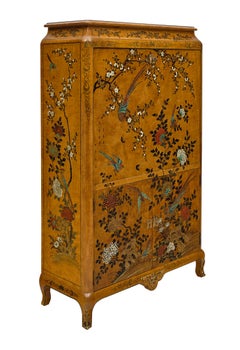 Secrétaire de Chinoiserie française ancienne