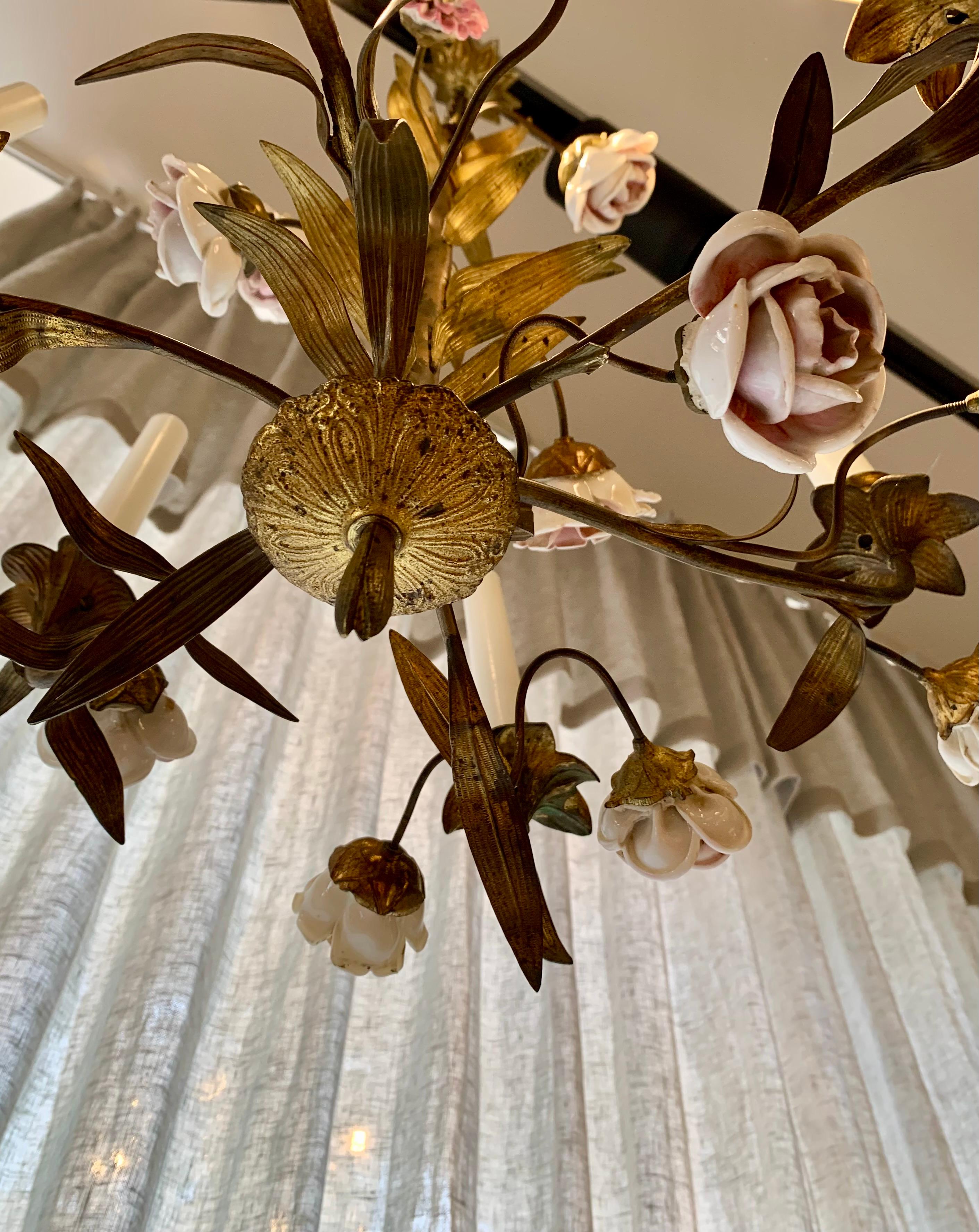 Late 19th Century Antique French Church Chandelier