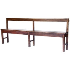 Antique French Church Pew