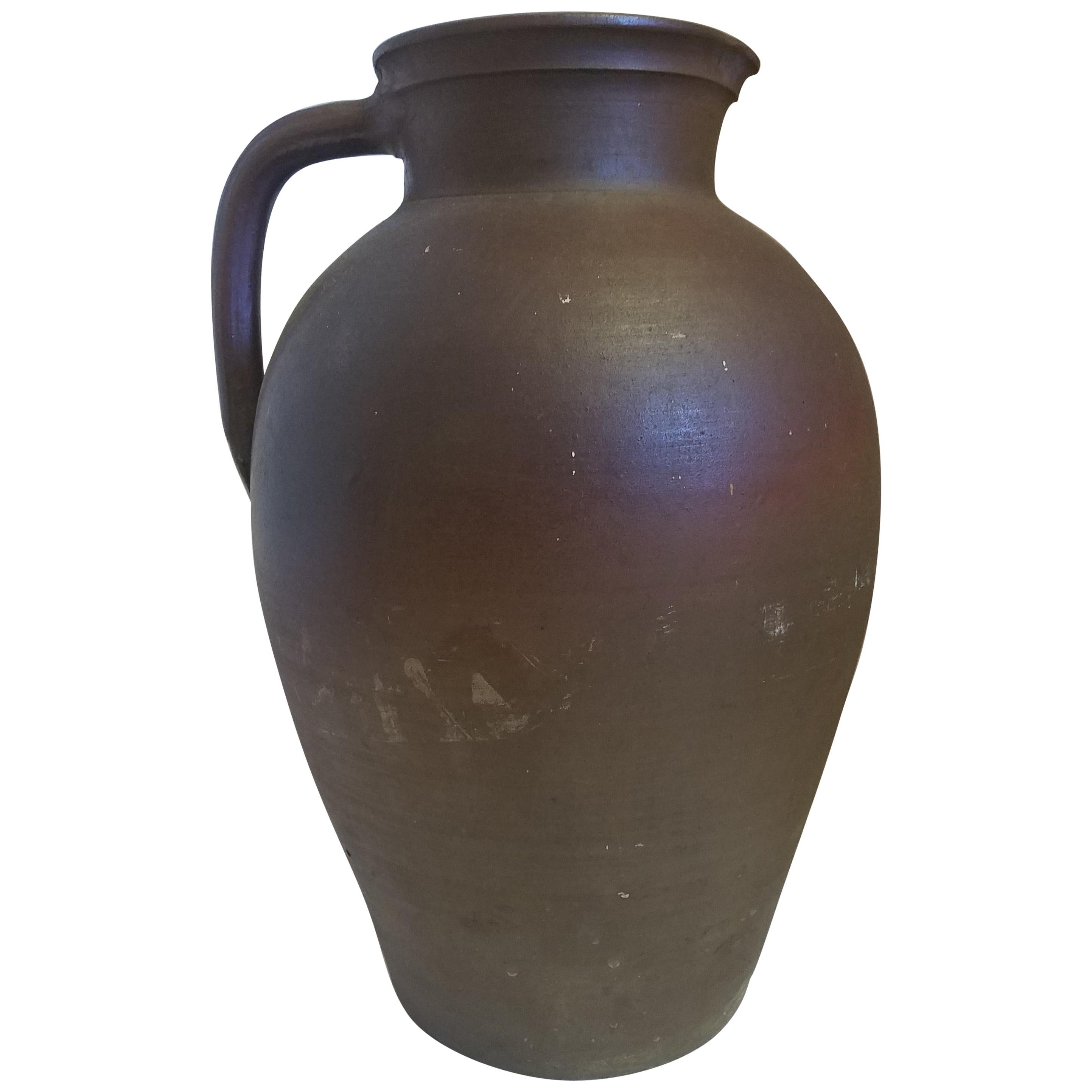 Antique French Cider Jug For Sale